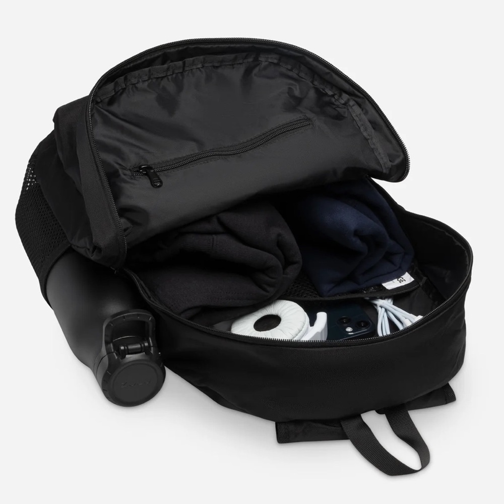 The Ridge Packable Black Ripstop Backpack - Picture 8 of 16